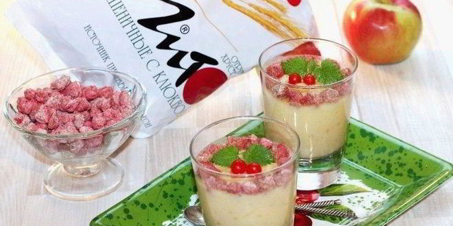 Рецепт смузей с корицей, отрубями и фруктами