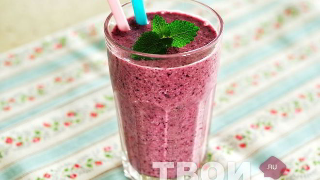 Рецепт смузей с творогом