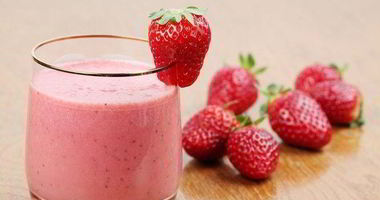 Рецепт Смузей — Снежной королевы с клубников
