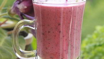 Рецепт Смузей ягодно-льняной