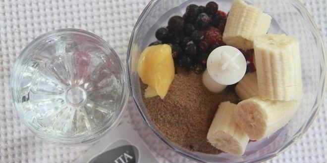 Рецепт смузей ягодно-льняной