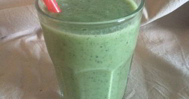 Рецепт Ванильного смузи из киви и дыни