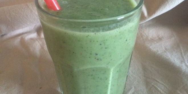 Рецепт Ванильного смузи из киви и дыни