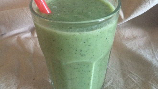 Рецепт ванильного смузи из киви и дыни