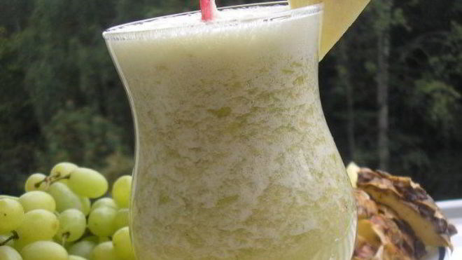 Рецепт Виноградного смузи с зеленым чаем