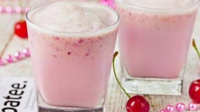 Рецепт вишневого смузи с йогуртом
