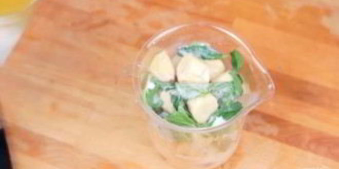 Рецепт вкуснейшего смузи из шпината