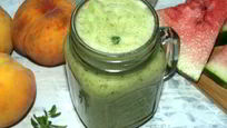 Рецепт Яблочного смузи с кабачком и сельдереем