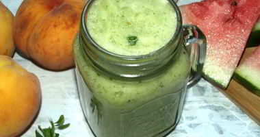 Рецепт Яблочного смузи с кабачком и сельдереем