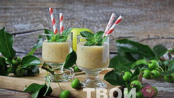 Рецепт яблочного смузи