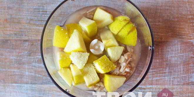 Рецепт яблочного смузи