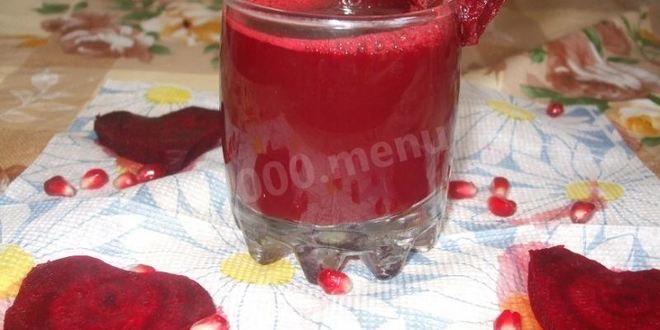 Рецепт морковна свекольный сок