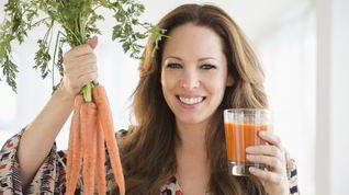Рецепт Морковного сока с маслом