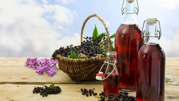 Рецепт Сока черной бузины