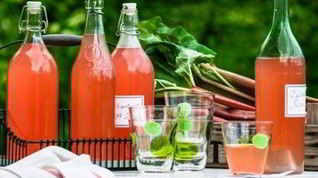 Рецепт Сока из ревеня