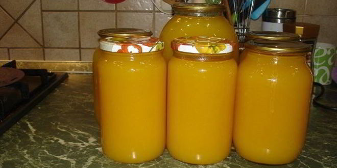 Рецепт сока из тыквы и апельсинов