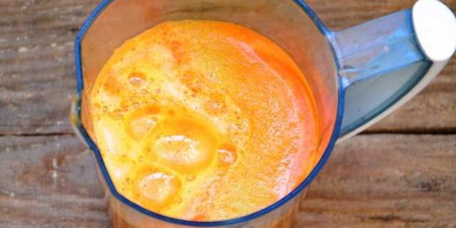 Рецепт сока из тыквы, яблок и моркови
