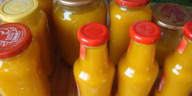 Рецепт сока тыква и яблоко