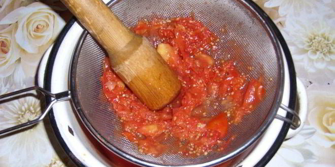 Рецепт томатного сока