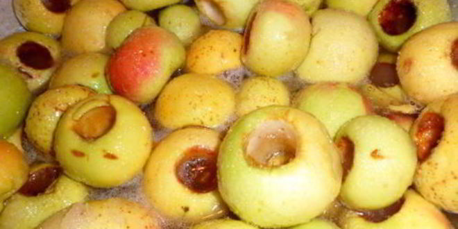 Рецепт яблок в сиропе