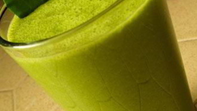 Рецепт зеленого витаминного напитка благо