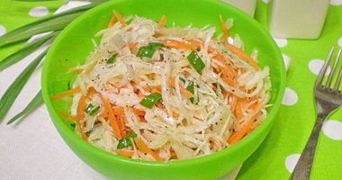 Рецепт Диетического салата из капусты