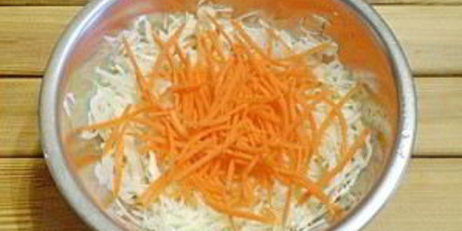 Рецепт диетического салата из капусты