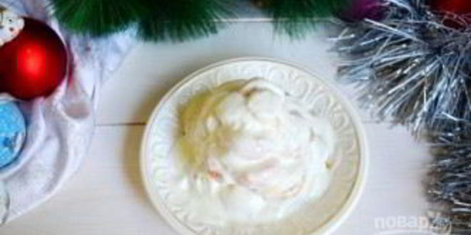 Рецепт фруктового салата новогодняя елка