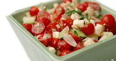 Рецепт Греческого салата из помидоров черри