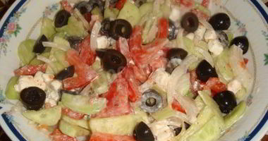 Рецепт Греческого салата классического с фетой