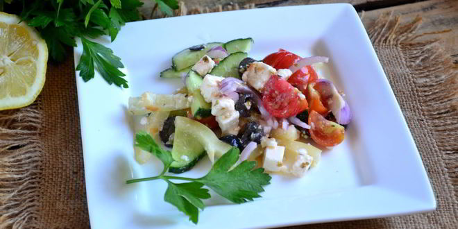 Рецепт Греческого салата классического