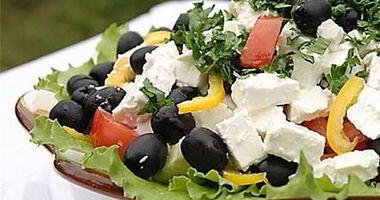 Рецепт Греческого салата с фетаксой