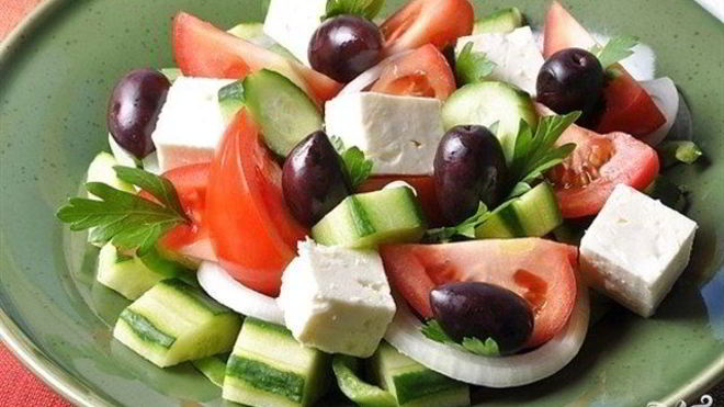 Рецепт греческого салата с фетой