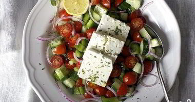 Рецепт Греческого салата с соевым соусом