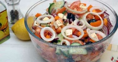 Рецепт Греческого салата с сыром фета