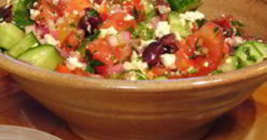 Рецепт Греческого салата со сладким перцем
