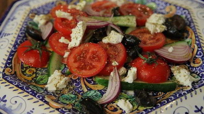 Рецепт греческого салата