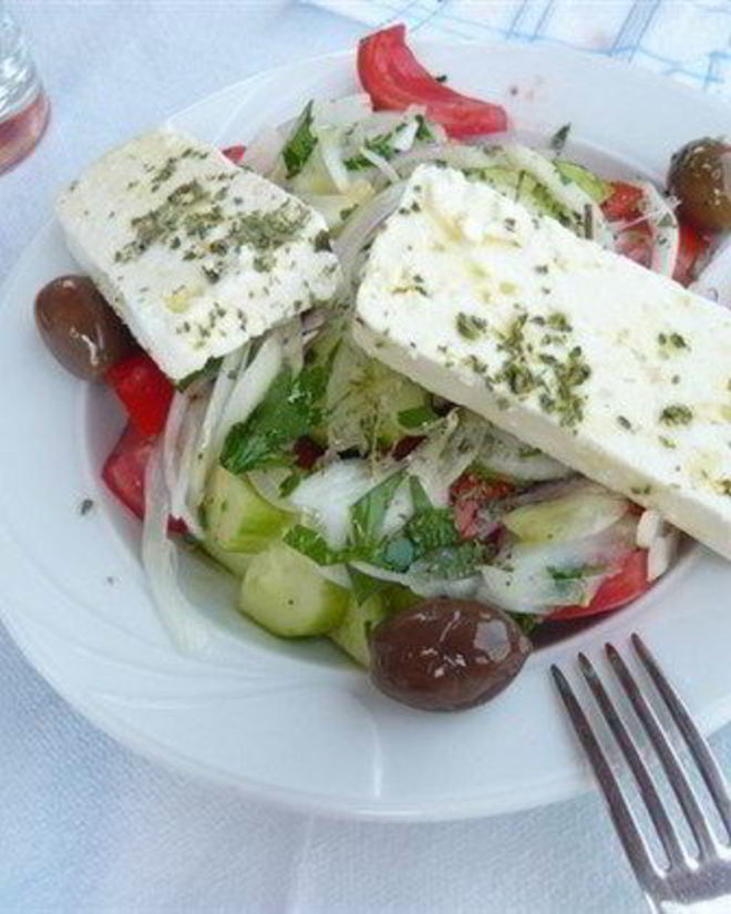 Рецепт настоящего греческого салата