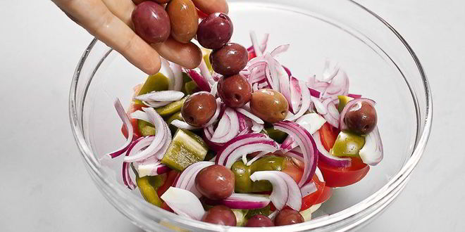 Рецепт настоящего греческого салата