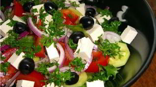 Рецепт Простого греческого салата