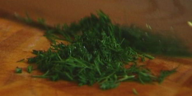 Рецепт салата из гречки с брокколи и семгой