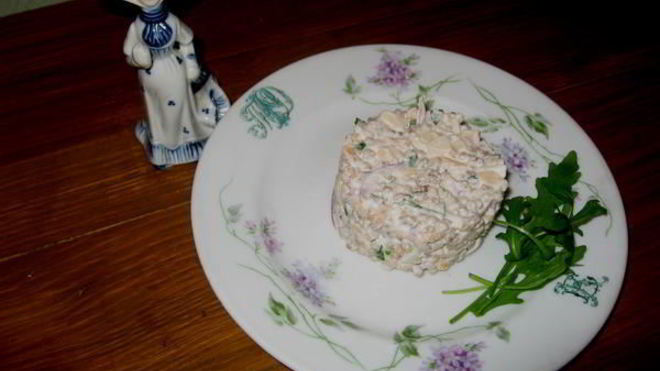 Рецепт салата купеческая дочка с гречкой