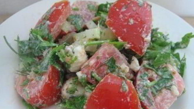 Рецепт салата по-гречески