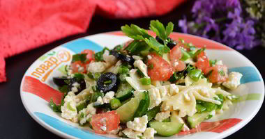 Рецепт Салата с брынзой по-гречески