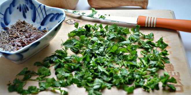 Рецепт картофельного салата с пикантной заправкой