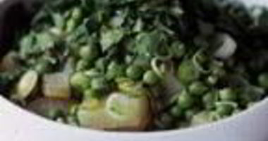 Рецепт Картофельного салата с горошком и кинзой