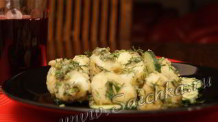 Рецепт Картофельного салата с огурцами