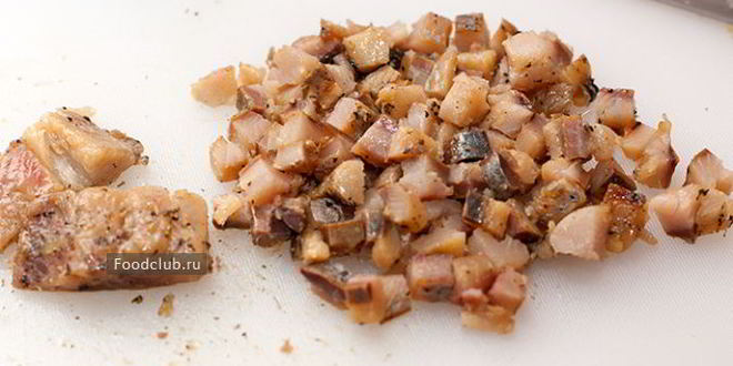 Рецепт картофельного салата с селедкой