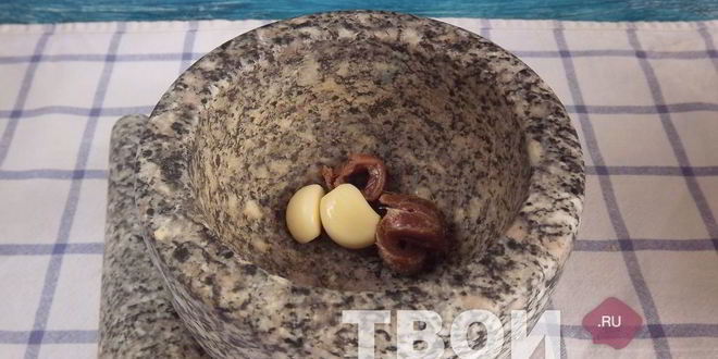 Рецепт картофельного салата с семгой