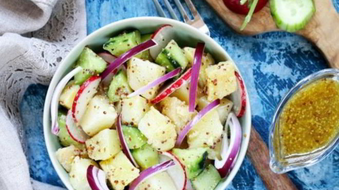 Рецепт овощного картофельного салата